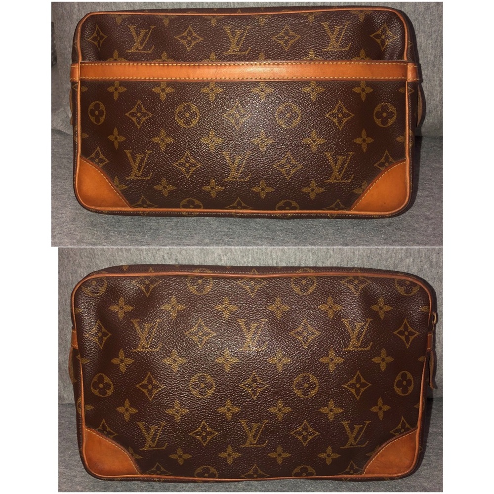 Louis Vuitton Compiegne 28 Clutch Handbag